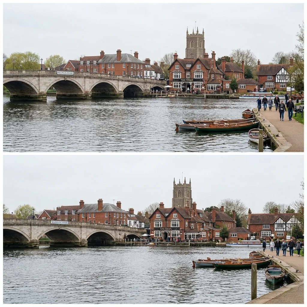 Walton-on-Thames Ashley Park riverside properties